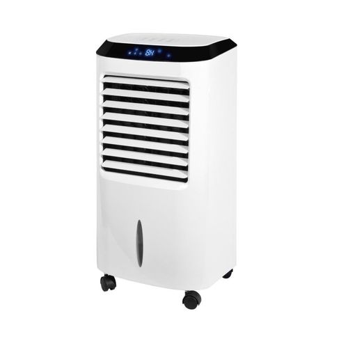 Climatiseur Mobile Jusqu’à 20 m² – Refroidisseur d’Air Évaporation Sans Évacuation, 10L, Télécommande, 3 Vitesses, Ioniseur, Humidificateur – Silencieux et Éco – Straße Tech