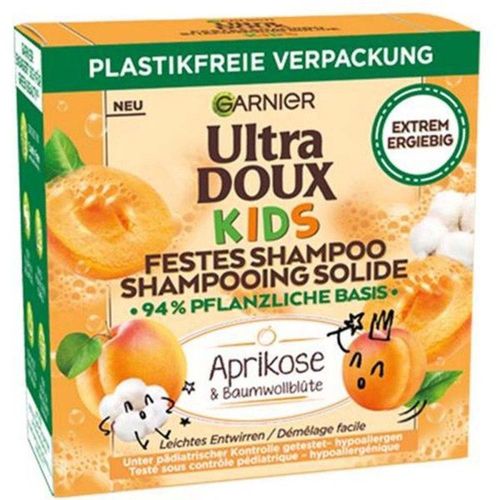Garnier - Shampoing Solide Pour Enfants Ultra Doux - Abricot & Fleur De Coton - 