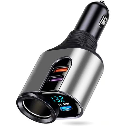 Ershi-Pd 30w Allume Cigare Usb C Rapide Chargeur Voiture [Led Tension] Prise Allume Cigare Usb Pour Iphone131211proxrxse Max Mini/[2083]