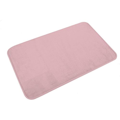ERSHI-douceur d'intérieur, Tapis de Bain (45 x 75 cm) Vitamine Rose Poudre, Microfibre[587]