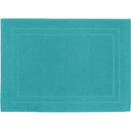 Ershi-Tapis De Bain 50 X 70 Cm - 100% Coton - 700 Gr/M2 - Bleu Turquoise[384]