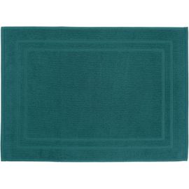 Ershi-Tapis De Bain 50 X 70 Cm - 100% Coton - 700 Gr/M2 - Bleu Canard[524]