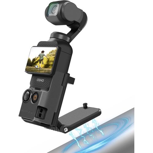 Support magnétique pour DJI Osmo Pocket 3, Accessoire Pocket3, Adaptateur d'extension magnétique, Support de boîtier à succion magnétique sur Bureau, Surface Verticale, Ajustable à 180°