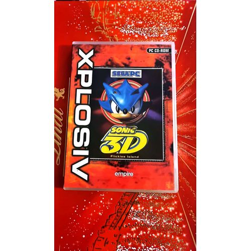 Sonic 3d Flickies Island, Jeu Pc Cd-Rom Sega, Empire Interactive,Vendu Par Blaspo