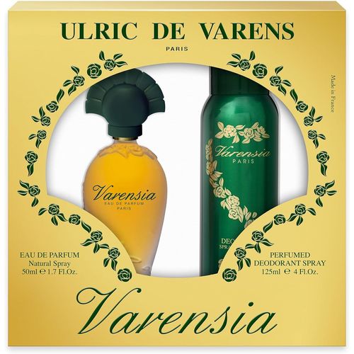 Coffret Parfum Femme Varensia - Eau De Parfum 50 Ml + Déodorant Spray 125 Ml - Floral, Fruité, Chypré - Made In France 