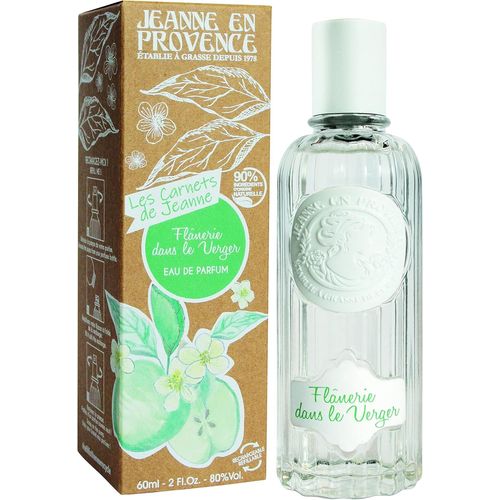 Parfum Femme Les Carnets De Jeanne Flanerie Dans Le Verger - Eau De Parfum - Flacon Vaporisateur 60 Ml - Fabriqué En France À Grasse 