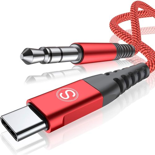 Câble USB C vers Jack 3,5 mm pour Huawei P30 Pro/P40 Pro/P20/Mate 30/Mate 20,Samsung Galaxy Note10/S20,Xiaomi, Casque, Home/Car Stereos