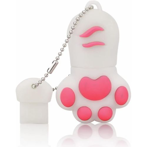 Clé USB 3.0 Flash Drive Cartoon Cat Paw Pen Drive Haute Vitesse Capacité réelle 32 Go Télécharger Storage USB Stick Pendrive