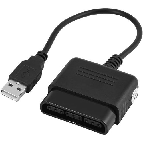 Convertisseur De Manette Ps2, Adaptateur De Manette Ps2 Vers Ps3 Ps2 Vers Usb Pour Pc Ou Ps3 Manette Filaire Sans Fil Ps1 Ps2, Compatible Win98 Me 2000 Xp Vista Win7