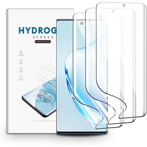 Film Hydrogel Pour Samsung Galaxy Note 10 Plus, 3 Pièces Tpu Film Protection Écran Hd Clair Doux Transparent Film De Protection D'écran
