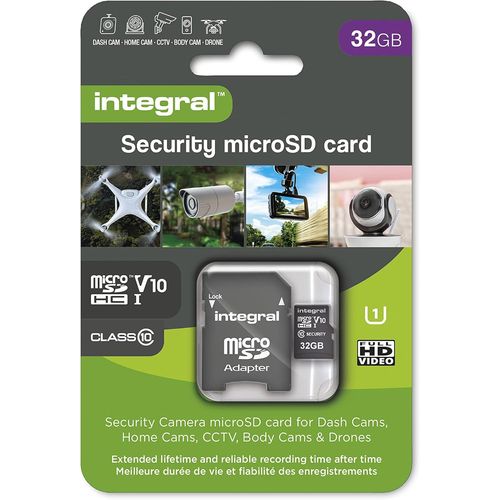 Carte mémoire 32 Go INMSDH32G10-SEC