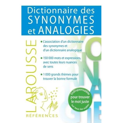 Dictionnaire Des Synonymes Et Analogies