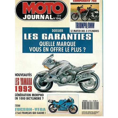 Moto Journal  N° 1046 : Les Garanties