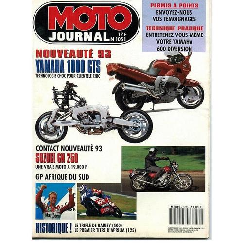 Moto Journal  N° 1051 : Nouveauté 93