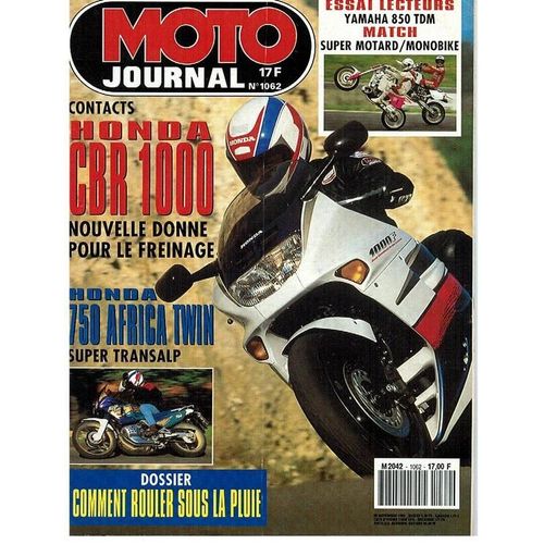 Moto Journal  N° 1062 : Honda Cbr 1000