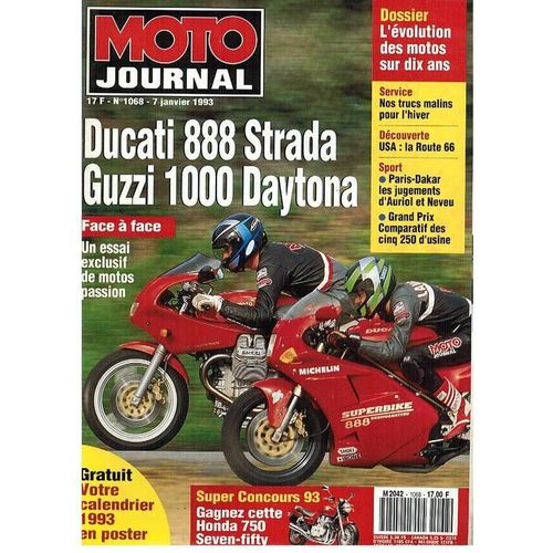 Moto Journal  N° 1068 : Ducati   Guzzi