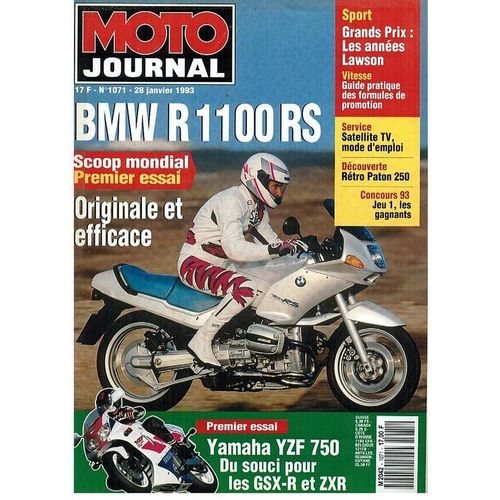 Moto Journal  N° 1071 : Bmw R 1100 Rs