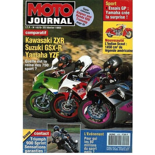 Moto Journal  N° 1075 : Comparatif