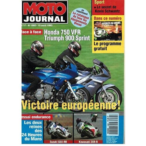 Moto Journal  N° 1082 : Face À Face