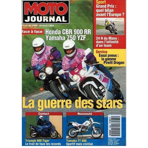 Moto Journal  N° 1084 : Face À Face
