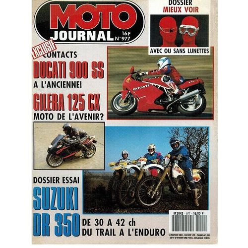Moto Journal  N° 977 : Ducati 900 Ss