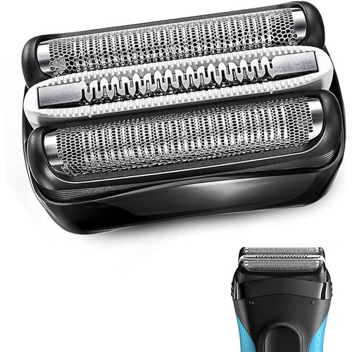 32B Têtes de Rasoir Compatible avec Braun serie 3, Tete de Rasoir Électrique Homme, Lame pour Series 3 Rasoir Électrique 320s 340s 360s 380s 3000s 3010s 3020s 3030s 3040s