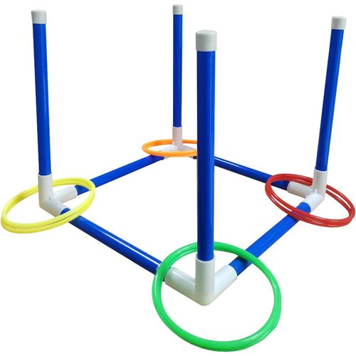 Jeu de Lancer d'anneaux pour Enfants, Jeux de Plein air pour Adultes et Famille, Jeux de pelouse, Jeux de Jardin, Cadeaux pour garçons et Filles, Jouets pour Enfants de 3 4 5 6 7 8 9 10 Ans et Plus