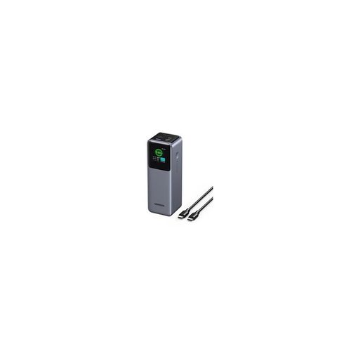 CHARGEUR ET CÂBLE D ALIMENTATION PC UGREEN BATTERIE D URGENCE TOUR 25000MAH 200W GRIS ANODISÉ