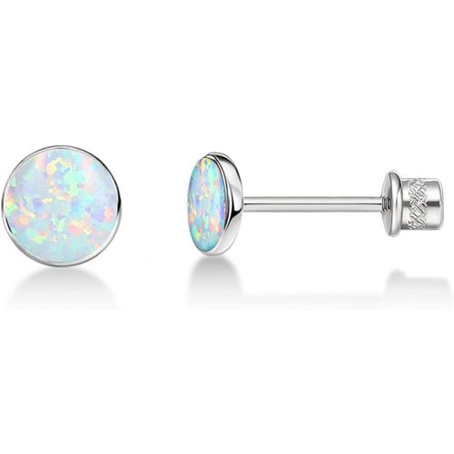 Titane Boucles D'oreilles Femme, Boucles D'oreilles Vissées Hypoallergénique, Tragus 20g Helix Piercing Médical En Titane Pour Oreilles Sensibles Cartilage