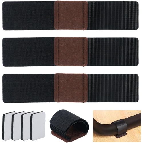 48 Pièces Protection Pied De Chaise Kit, Tampon Patins Pour Meubles, Autocollante Coussinets En Feutre Pour Meubles, Pour Patins Parquet Évite Les Rayures Et Réduit Le Bruit
