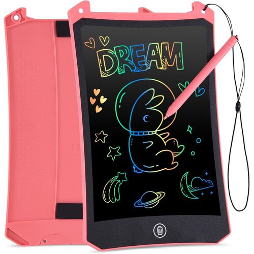Tablette Dessin Enfant, 8.5 Pouces Tablette D'écriture LCD, Coloré Ardoise Magique, Jouets Enfant pour 3 4 5 6 Ans, éducatifs Christmas Birthday Gifts