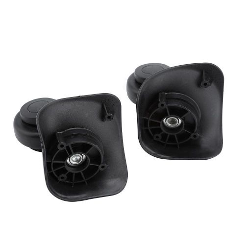 1 Paire De Roues À Roulettes, Remplacement Universel Des Roues Plasticluggage, Roue De Roulette Pivotante À 360 Degrés Roue De Rechange Pour Bagage Extérieur Roue Pour Valise Valise Trolley (1 Paire)