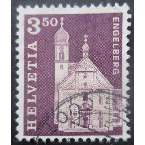 Suisse N°798 Abbaye Oblitéré