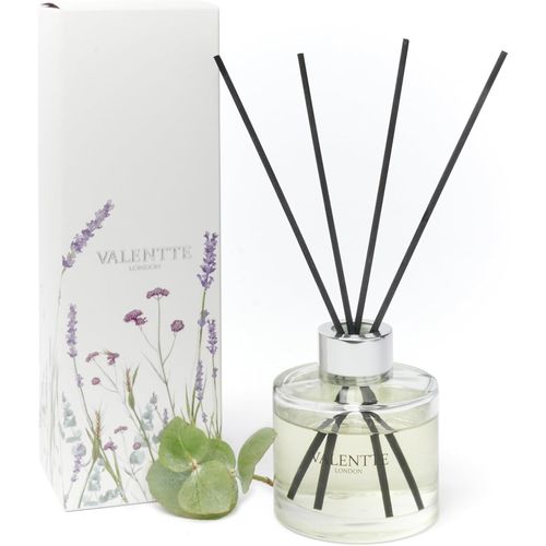 Diffuseur de parfum pour la maison avec bâtonnets, huiles essentielles d'aromathérapie, ingrédients naturels, parfum longue durée, fabriqué au Royaume-Uni (Patchouli et Eucalyptus)