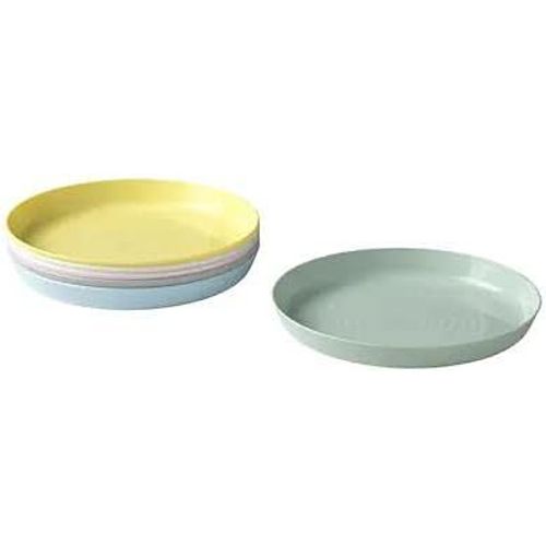 Ikea Kalas 804.613.80 Lot De 6 Assiettes Pour Enfants Sans Bpa Passe Au Micro-Ondes Et Au Lave-Vaisselle
