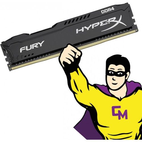 4Go RAM DDR4 HyperX HX426C15FBK2/8 PC4-21300 2666Mhz DIMM CL15 1.2V PC