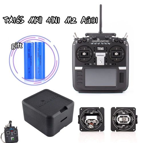 4in1 Ag01 - Support De Contrleur Radio 4 En 1, Tx16s Mark Ii V4.0, Support De Contrleur Elrs, Double Haut-Parleurs Intgrs Pour Drone Rc