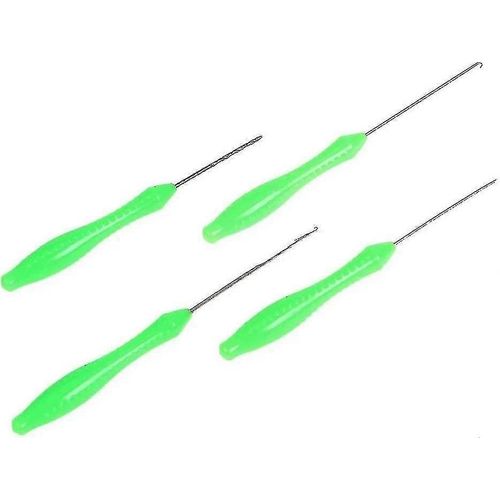 4pcs Plates-Formes De Pche Kit DAiguille Appt Poisson Pellet Needle Set Hook Drill Holder Stringer Apptage Rig Tool Carp Terminaux De Pche