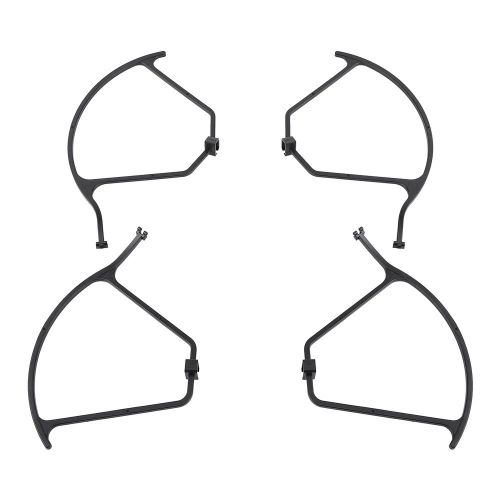 4pcs / Set Propeller Guard Ring Protector Quick Release Mount Pour Dji Mavic Pro Drone Noir