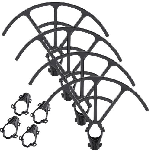 4pcs / Set Propeller Guard Ring Protector Quick Release Mount Pour Dji Phantom 4 Drone Noir
