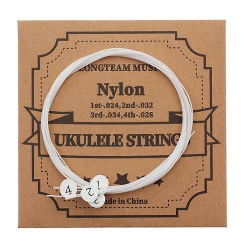 4ukulele Guitar Strings Set Nylon Strings For 21/23/26 Inch Ukulele Universal