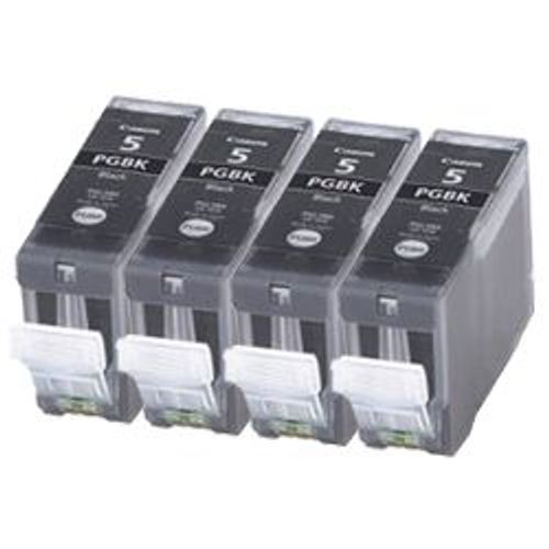 4x Cartouches D'encre Compatibles - Avec Puce - Black Pour Canon/Pixma Ip4300 Ip5200r Mp530 Mp600r Mp800 Mp810 Ip4200 Ip4500 Ip5100 Ip5200 Ip5300 Mp500 Mp600 Mp610 Mp830