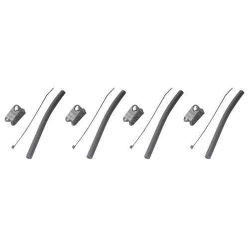 4x Planche De Kitesurf Remplacement En Nylon Cerf-Volant Une Pompe Valve Tuyau Pince D'engrenage Accessoires Et