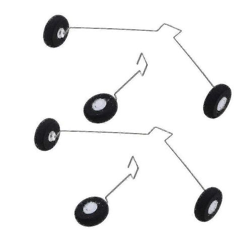 4x Support De Train DAtterrissage DAvion Rc W / Roues Pour Wltoys F949 Accessoire