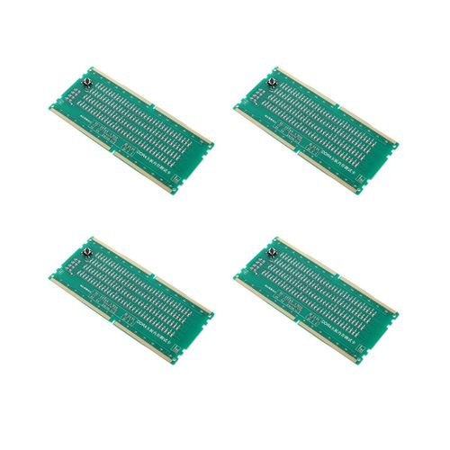 4X Testeur DDR4 RAM de Mmoire Carte Mre Bureau D'Analyseur Rparation