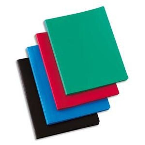 5 Etoiles Protge-Documents En Polypropylne 40 Vues Coloris Assortis, Couverture 3/10e, Pochettes 6/100e