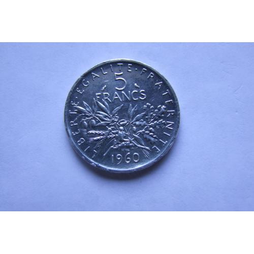 5 Francs Semeuse 1960
