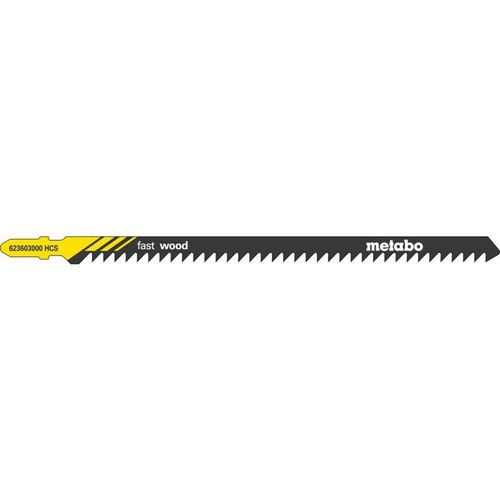 5 Lames De Scies Sauteuses,Bois,Profess. 155/ 4,0 Mm Metabo - 623603000