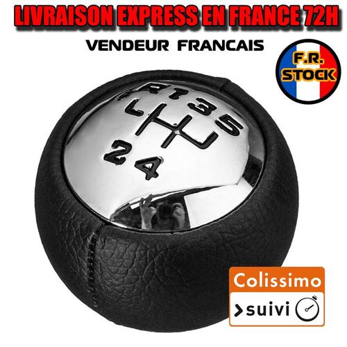 5 Levier De Vitesse Pommeau Compatible Citroen Peugeot 307 308 3008 407 5008 807