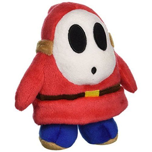 5 Official Sanei Shy Guy Soft Stuffed Plush Super Mario Plush Series Plush Doll Japanese Import